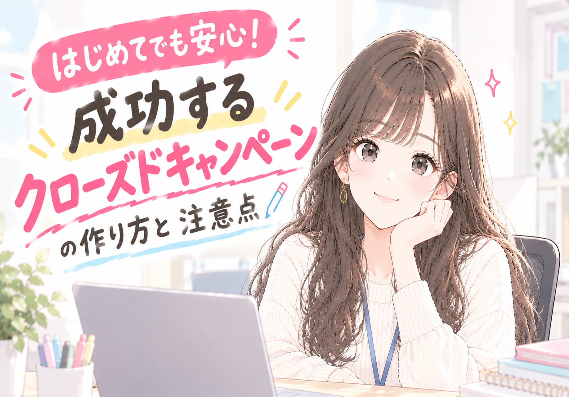はじめてでも安心！成功するクローズドキャンペーンの作り方と注意点📝
